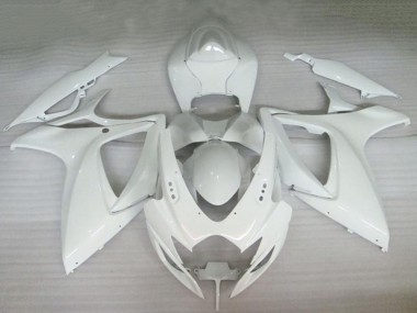 Cheap 2006-2007 Suzuki GSXR 600/750 Motorcycle Fairings - Pearl White