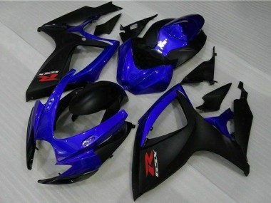 Cheap 2006-2007 Suzuki GSXR 600/750 Motorcycle Fairings - Blue Matte Black Red