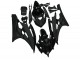 2006-2007 Yamaha YZF R6 Motorcycle Fairing - Glossy Black Matte Black