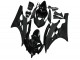 2006-2007 Yamaha YZF R6 Motorcycle Fairing - Glossy Black Matte Black