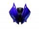 2006-2007 Yamaha YZF R6 Motorcycle Fairing - Blue Matte Black