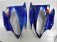 2006-2007 Yamaha YZF R6 Motorcycle Fairings - Blue Yellow Glossy Black Shark