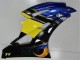 2006-2007 Yamaha YZF R6 Motorcycle Fairings - Blue Yellow Glossy Black Shark