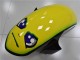 2006-2007 Yamaha YZF R6 Motorcycle Fairings - Blue Yellow Glossy Black Shark