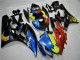 2006-2007 Yamaha YZF R6 Motorcycle Fairings - Yellow Blue Red Glossy Black Shark