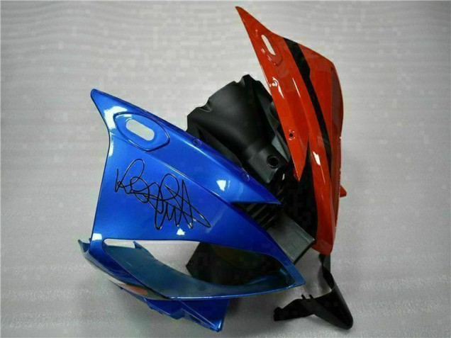2006-2007 Yamaha YZF R6 Motorcycle Fairings - Yellow Blue Red Glossy Black Shark
