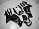 2006-2008 Kawasaki EX650 Motorcycle Fairings - Glossy Black White