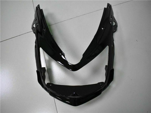 2006-2008 Kawasaki EX650 Motorcycle Fairings - Glossy Black White