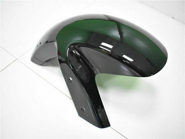 2006-2008 Kawasaki EX650 Motorcycle Fairings - Glossy Black White