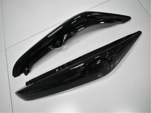 2006-2008 Kawasaki EX650 Motorcycle Fairings - Glossy Black White