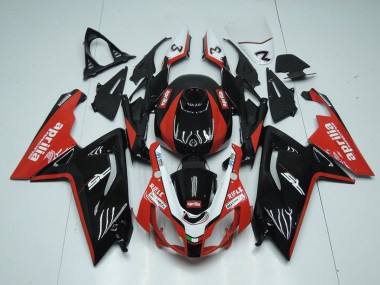 Cheap 2006-2011 Aprilia RS125 Motorcycle Fairings - Glossy Black Red White