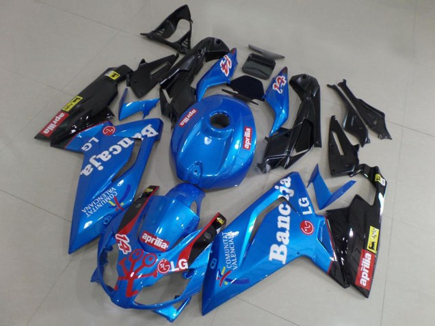 2006-2011 Aprilia RS125 Motorcycle Fairings - Blue Black