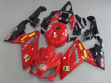 Cheap 2006-2011 Aprilia RS125 Motorcycle Fairings - Red Black Yellow