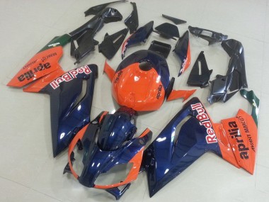 Cheap 2006-2011 Aprilia RS125 Motorcycle Fairings - Orange Dark Blue
