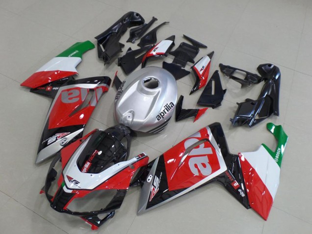 2006-2011 Aprilia RS125 Motorcycle Fairings - Red White Black Silver Green