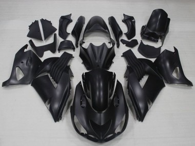 Cheap 2006-2011 Kawasaki ZX14R ZZR1400 Motorcycle Fairings - Matte Black