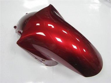 Cheap 2006-2011 Kawasaki ZX14R ZZR1400 Motorcycle Fairings - Red Black