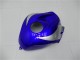 2007-2008 Honda CBR600RR Motorcycle Fairings - Silver Blue Glossy Black OEM Style