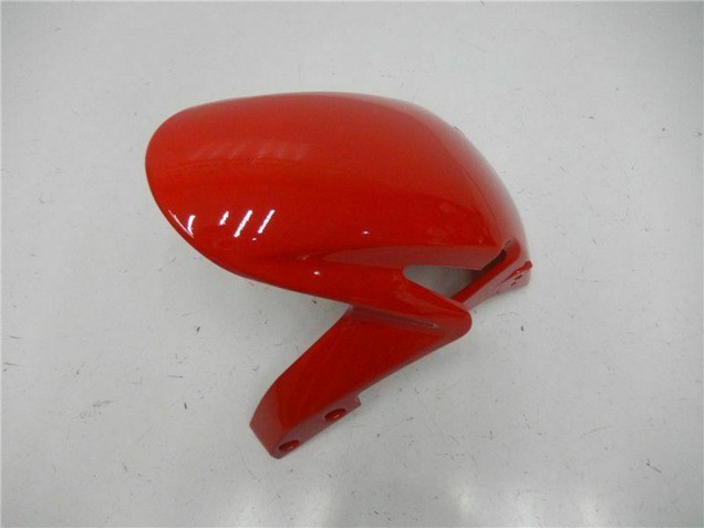 2007-2008 Honda CBR600RR Motorcycle Fairings - Red Matte Black with Decals