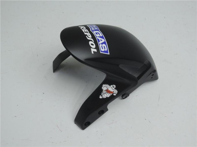 2007-2008 Honda CBR600RR Motorcycle Fairings - Matte Black Silver Grey Repsol