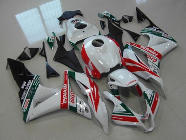 Cheap 2007-2008 Honda CBR600RR Motorcycle Fairings - White Red Green Glossy Black Castrol 38