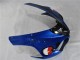 2007-2008 Kawasaki ZX6R Motorcycle Fairings - Blue Shark