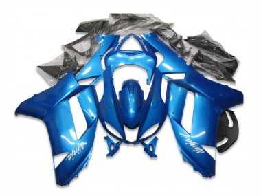 Cheap 2007-2008 Kawasaki ZX6R Motorcycle Fairing - Blue