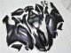 2007-2008 Kawasaki ZX6R Motorcycle Fairings - Matte Black