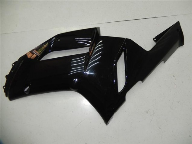 2007-2008 Kawasaki ZX6R Abs Motorcycle Fairing - Glossy Black