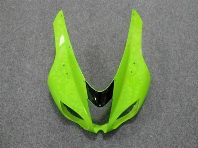 2007-2008 Kawasaki ZX6R Motorcycle Fairing Kits - Green Black
