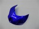 2007-2008 Suzuki GSXR 1000 Motorcycle Fairings - White Blue Black No Decal
