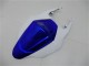 2007-2008 Suzuki GSXR 1000 Motorcycle Fairings - White Blue Black No Decal