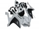 2007-2008 Yamaha YZF R1 Motorcycle Fairing - White Matte Black