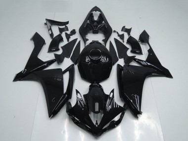 Cheap 2007-2008 Yamaha YZF R1 Motorcycle Fairings - Glossy Black