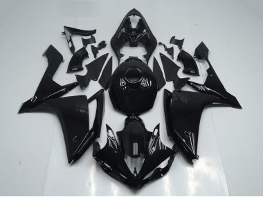 Cheap 2007-2008 Yamaha YZF R1 Motorcycle Fairings - Glossy Black