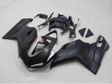 Cheap 2007-2014 Ducati 848 Motorcycle Fairings - Matte Black