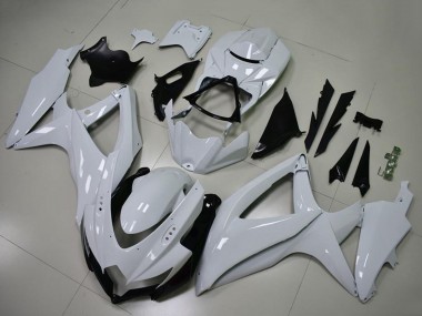 Cheap 2008-2010 Suzuki GSXR 600/750 Motorcycle Fairings - Glossy White
