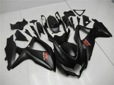 Cheap 2008-2010 Suzuki GSXR 600/750 Motorcycle Fairings - Matte Black Red
