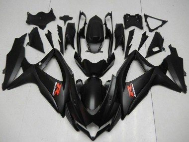 Cheap 2008-2010 Suzuki GSXR 600/750 Motorcycle Fairings - Matte Black Red