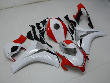 Cheap 2008-2011 Honda CBR1000RR Motorcycle Fairings - White Red