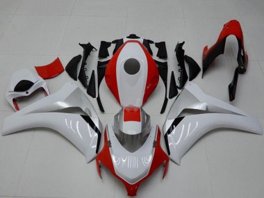 Cheap 2008-2011 Honda CBR1000RR Motorcycle Fairings - White Red