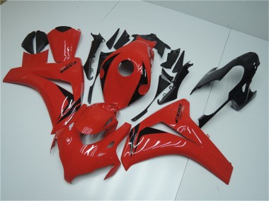Cheap 2008-2011 Honda CBR1000RR Bike Fairings - Red Glossy Black