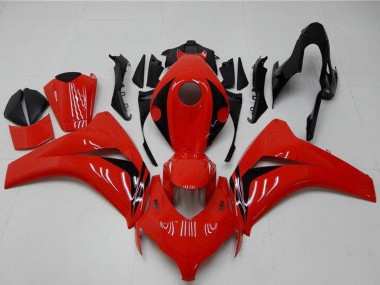 Cheap 2008-2011 Honda CBR1000RR Bike Fairings - Red Glossy Black