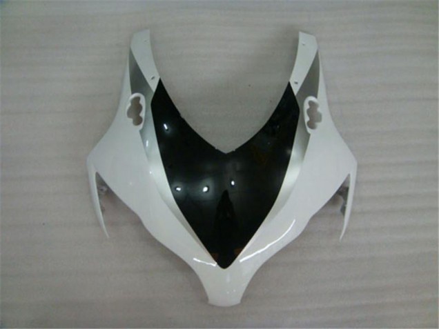 2008-2011 Honda CBR1000RR Motorcycle Fairings Kits - White Glossy Black