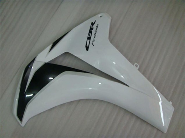 2008-2011 Honda CBR1000RR Motorcycle Fairings Kits - White Glossy Black