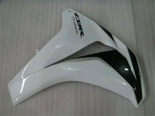 2008-2011 Honda CBR1000RR Motorcycle Fairings Kits - White Glossy Black