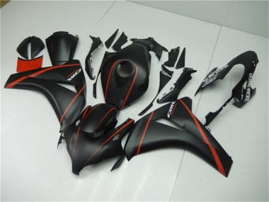 Cheap 2008-2011 Honda CBR1000RR Motorcycle Fairings - Matte Black Red
