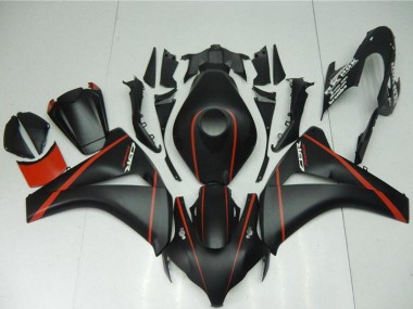 Cheap 2008-2011 Honda CBR1000RR Motorcycle Fairings - Matte Black Red