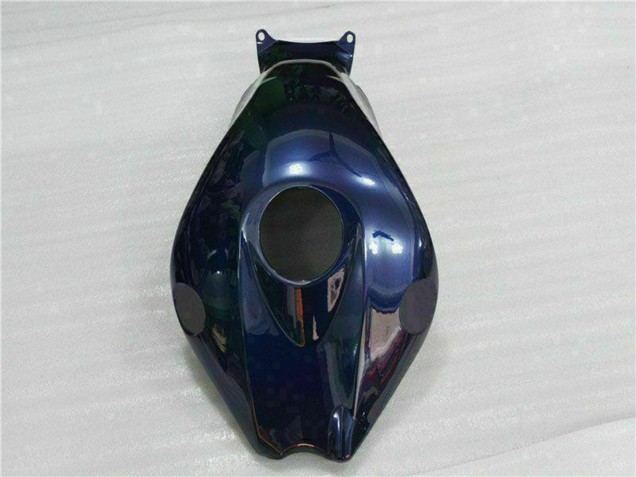 2008-2011 Honda CBR1000RR Motorcycle Fairings - Dark Blue Glossy Black
