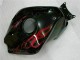 2008-2011 Honda CBR1000RR Motorcycle Fairing Kits - Glossy Black Red Flame